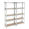 RILOOP Storage Shelving Unit Workshop Shelving 170 x 75 x