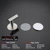 JQK Self Adhesive Towel Hook Brushed, No Drill Stick on