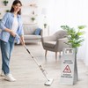LEIFIDE Stainless Steel Wet Floor Caution Sign Bulk 8.8 Pound