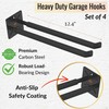 ALWORG Ladder Hangers Set of 4 for Garage Wall -