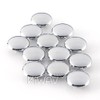 KiWAV motorcycle round bolt cap screw cover plug chrome for