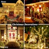 KNONEW 197FT 500 LED Christmas Lights Outdoor String Lights 8