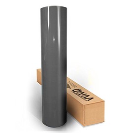 VViViD Gloss Gunmetal Grey 10 Feet x 5 Feet Cast Vinyl Wrap for Car, Boat, Bike Exterior and Interior Bubble and Air-Free Channel Tech