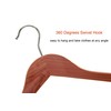 American Red Cedar Wooden Coat Suit Hangers, Wood Skirt Dress