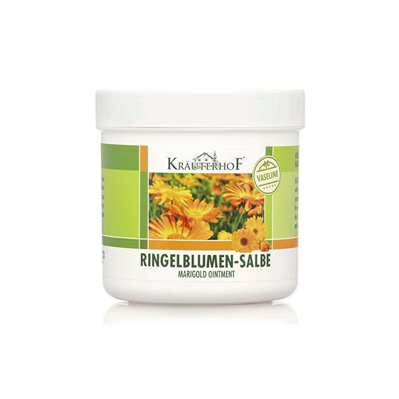 Kräuterhof Marigold Ointment with Vaseline 250 ml Pack of 2