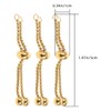 Sewroro 3pcs Adjustable Bracelet Slider Extender Chains Stainless Steel Bracelet