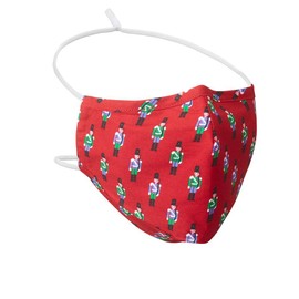 Mascarilla facial 100% algodón lavable Toyland sobre la cabeza, talla XL para adultos