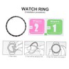 Gatuida 3pcs Aluminum Alloy Bezel Protector for Watch Stylish and