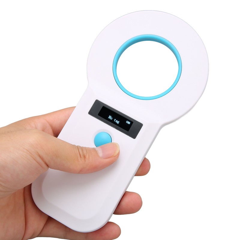 Microchip Scanner Wireless 2.4G Connection USB Charging Clear Display Stable
