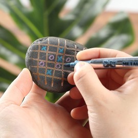 Mr. Pen- Metallic Paint Markers, 10 Colors, Metallic Markers for Black Paper Pens to Write on Black Paper