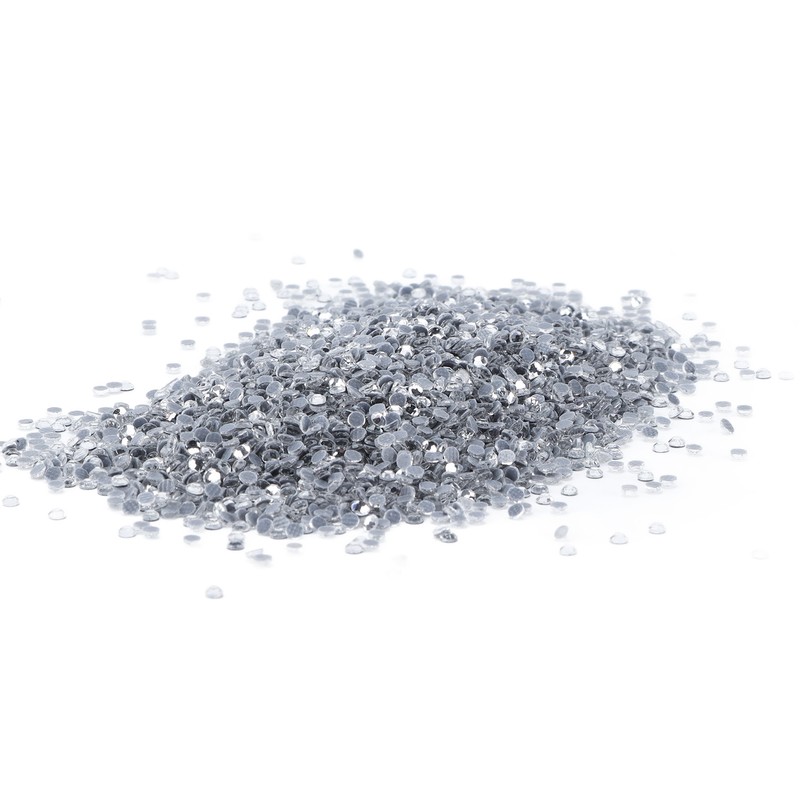 14400Pcs Flat Back Rhinestones Dazzling Colorful DIY Sturdy Iridescent Rhinestones