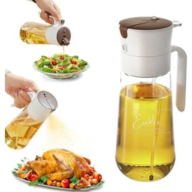 Esodee Kitchen Appliances 2-in-1 Oil Sprayer/Dispensers Bottle (250ML)