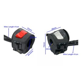 BOBOJIIIER Set Universal De Mandos Izquierdo Derecho Italika Fd150 250