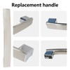 WB15X26821 Microwave Door Handle Compatible for GE JNM7196SK1SS, JNM7196SK2SS, JNM7196SK3SS,