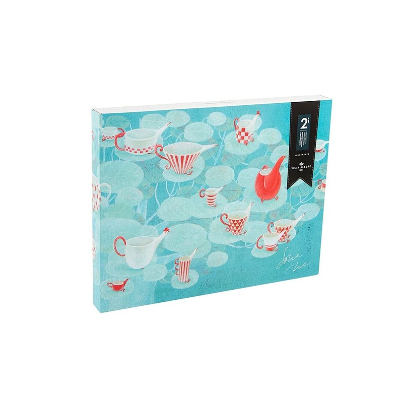 Vista Alegre 2I - Rectangular Plate by Satoe Tone