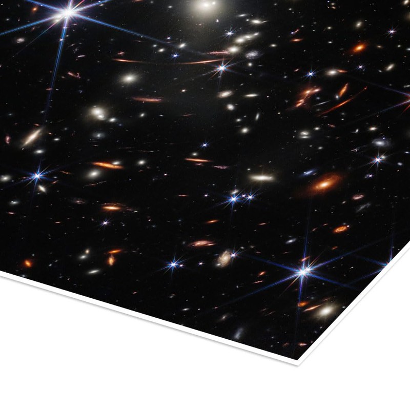 James Webb - First Deep Field Image Poster by NASA