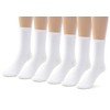 Viscose Bamboo Seamless Grid Dress Socks for Boys Girls, 3-6