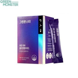 GREEN MONSTER Young Skin Collagen Peptide 2g*30sticks (For 15 Days)