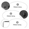 Outanaya 2pcs Barn Door Stopper Zinc Alloy Sliding Door Retainer
