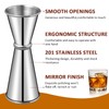 9 Pcs Jigger for Bartending, Double Cocktail Jigger Japanese Jigger