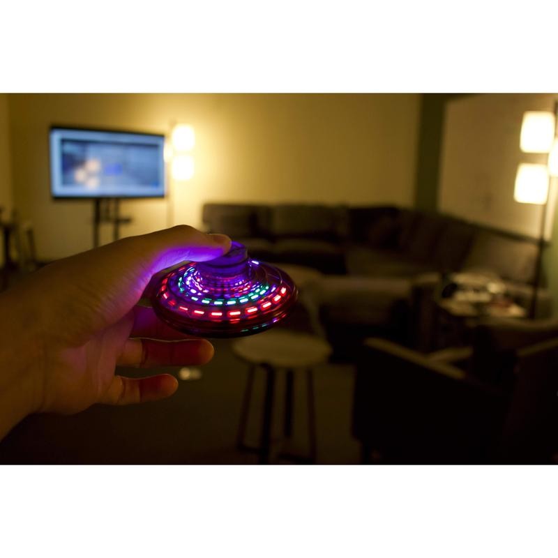 Hoverbyrd: Flying Fidget Spinner - 3 Pack - Color: Black