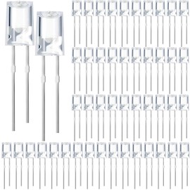 180 Pcs LED 3mm 3V 0.06W String Lights Replacement Bulbs Energy Efficient Light Bulb Outdoor String Light Connectable LED Bulbs for Festival Patio Garden Wedding (Cold White)