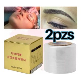 2 Papel Rollo Osmótico Micropigmentación Microblading Cejas Tatuaje F Mafab color Transparente