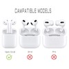 Johncase 2 Sets Dust Guard Sticker Compatible with AirPods Cases