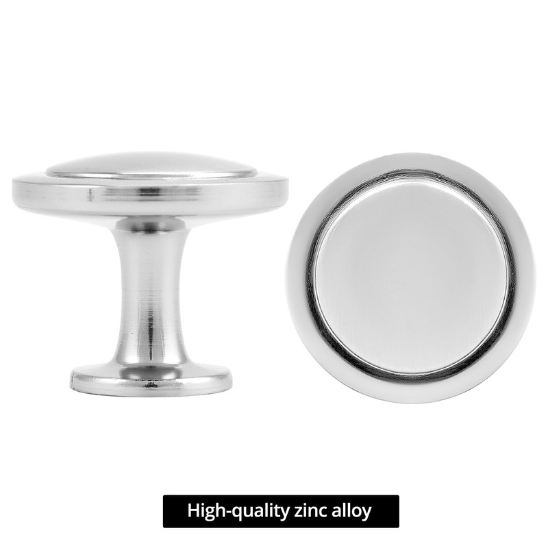 QWORK® Pack of 12 Furniture Knobs, Cupboard Knobs, Furniture Knobs,
