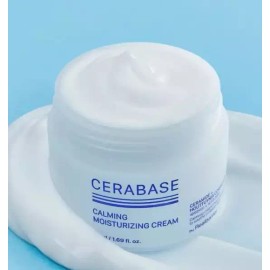 Real Barrier 바이 리얼베리어 세라베이스 카밍 모이스처라이징 크림 50ml x 3개 By Real Barrier Cerabase Calming Moisturizing Cream 50ml x 3 pcs [Cerave Moisturizing Cream 50ml 3 pieces]