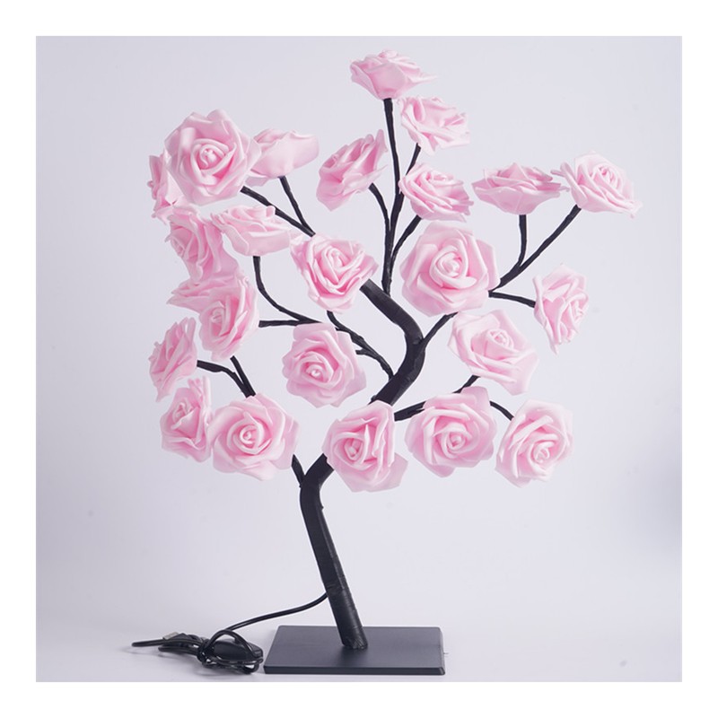 LED Tabletop Bonsai Tree Lamp USB Tree Lamp Christmas Bedroom