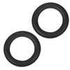 EIMSOAH Speaker Rubber Edges Black Ideal Replacement for Subwoofer Foam