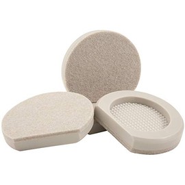 SoftTouch 4703595N Appliance Slider- Move Heavy Appliances Effortlessly, 3", Beige (4 Pack)