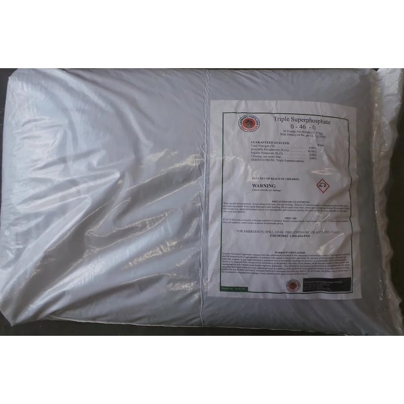 Triple Super Phosphate 0-46-0 Fertilizer (50 Lbs.)