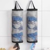 JINXUANXUDYL 2 Pcs Plastic Bag Organizer Mesh Garbage Bag Storage