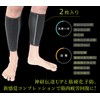 Synapse Supporter Compression Calf Comp (Black Silver), Large Size (15.4