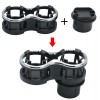 XUKEY Universal Car Double Hole Cup Holder Drink Holders Insulation