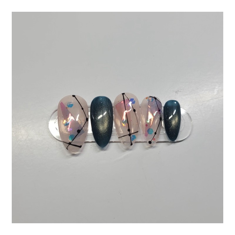 Our voices embroidered the night sky - Stiletto / 밤하늘을