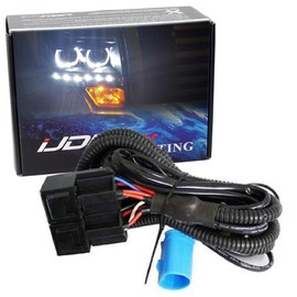 iJDMTOY High/Low Conversion Relay Wire Harness Compatible with Original 9004/9007 Dual-Beam to Separated 9005/9006 Hi/Lo Beams