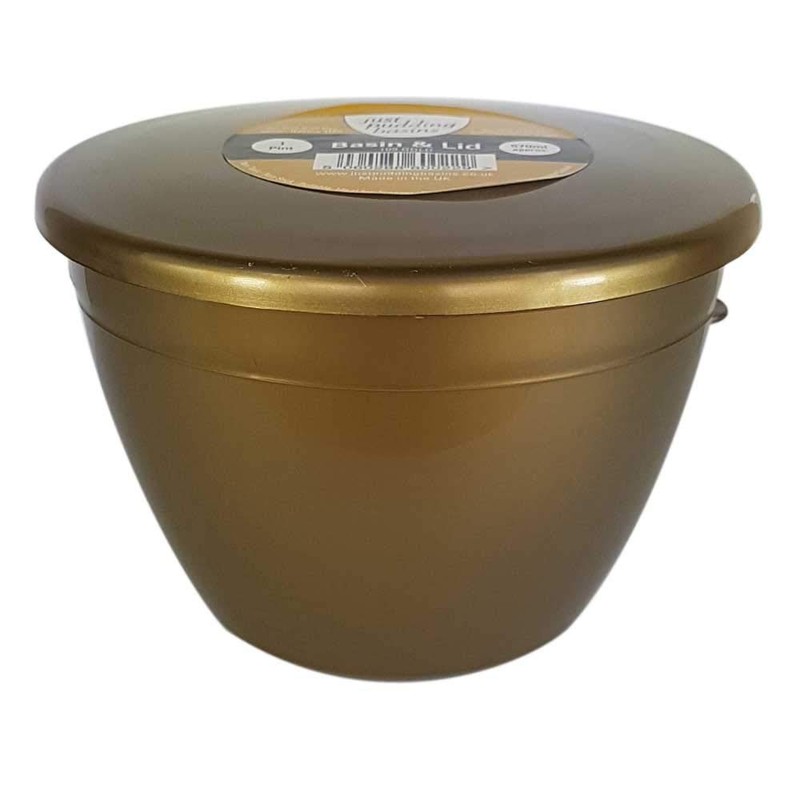 Just Pudding Basins Gold Pudding Basin Assortment - Gold Medal