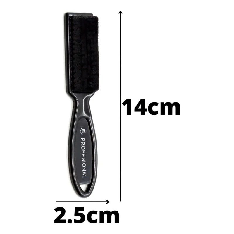 Cepillo Limpiador Para Corte De Barba Plástico Negro