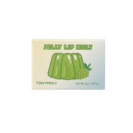 TONYMOLY Jelly Lip Melt, Moisturizing, Hydrating & Nourishing Lip Balm Treatment, Green Grape, 0.31 oz.