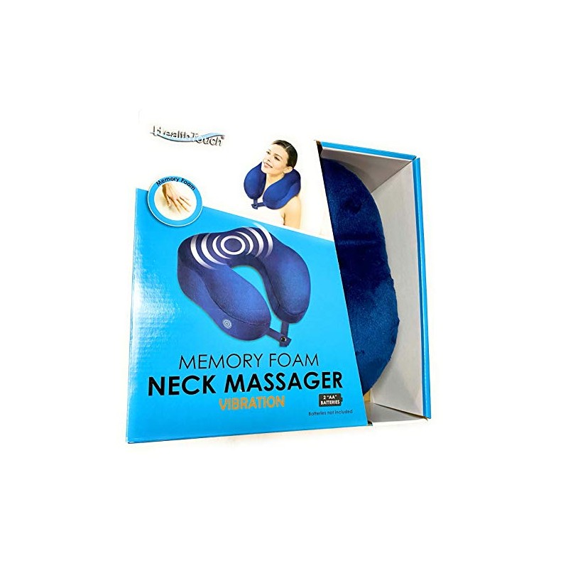 Memory Foam Neck Massager (Blue)