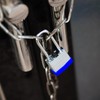 2 Pack Padlock with Keys,40mm Long Shackle Padlocks Outdoor Heavy