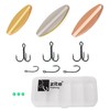 Zite Fishing Inline Spoon Set 13-Piece - Continuous Indicator Trout