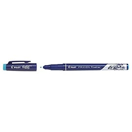 PILOT Frixion Fineliner Felt Tip Pen 1.3mm Tip Erasable (Light Blue) - Pack of 12