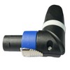Elbow Right Angle Speakon Cable Adapter Connectors, 4 Pole L-Shape