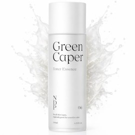 NATURAL DERMA PROJECT Green Caper Tónico De Esencia Hidratante Y Calmante Para Piel Sensible Y Seca, Jojoba, Pantenol, 4.39 Fl Oz, Vegano, Sin...     