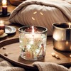 Memory Island Candles with LED Lights, Natural Aromatherapy Candle for