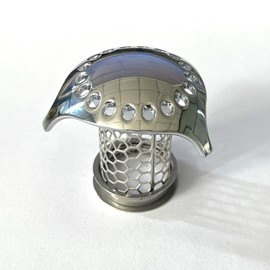 Stainless Steel Bath Sink and Shower Drain Protector Hair Catcher Strainer